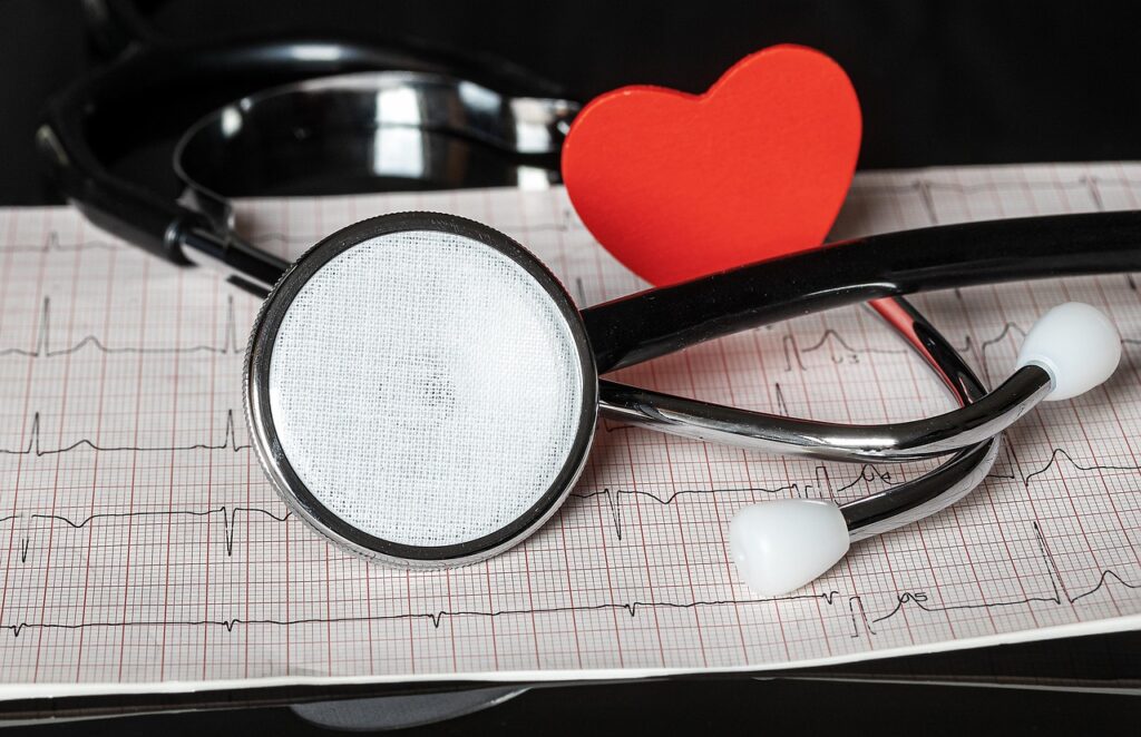 stethoscope, ecg, electrocardiogram, heartbeat, heart, frequency, curve, cardiology, control examination, heart diseases, healthcare, medicine, pulse, life, pulsating, connection, connect competition, stethoscope, stethoscope, ecg, ecg, heartbeat, cardiology, cardiology, cardiology, cardiology, cardiology